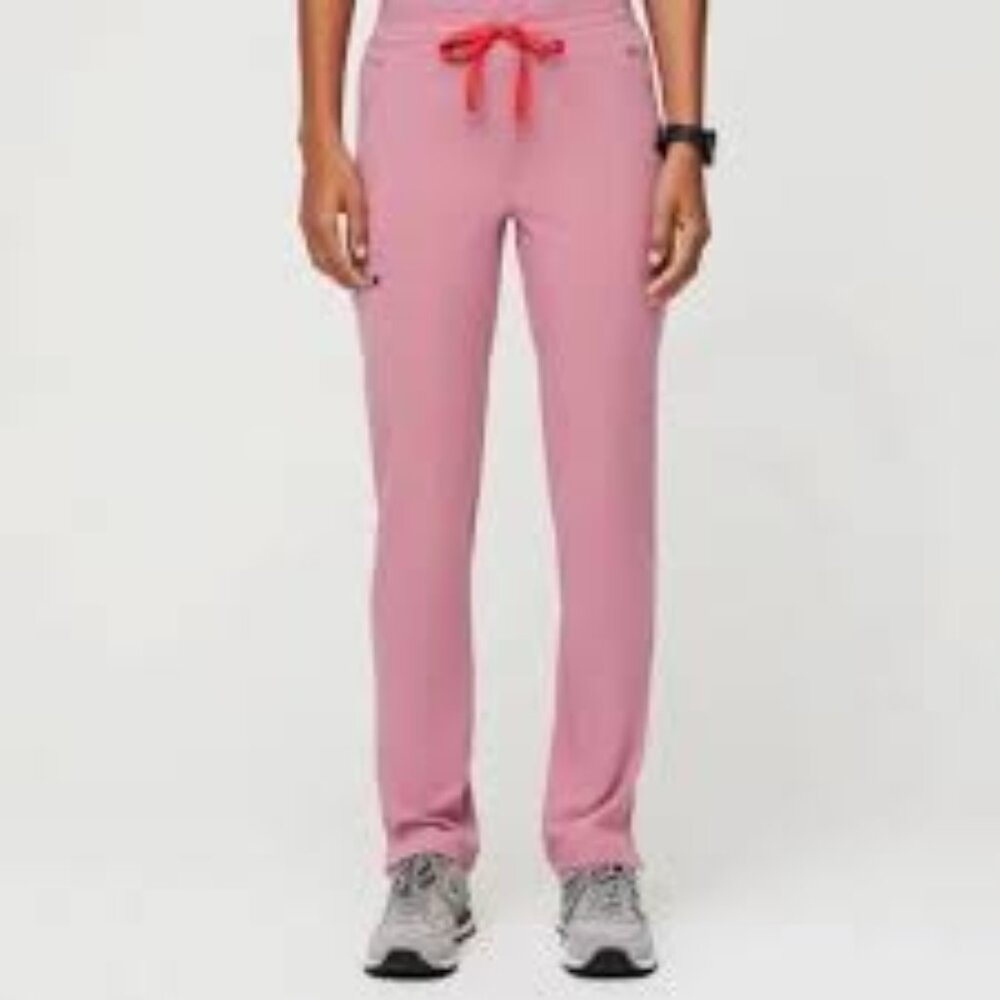 Figs Yola Scrub Pant Chalk Pink P15